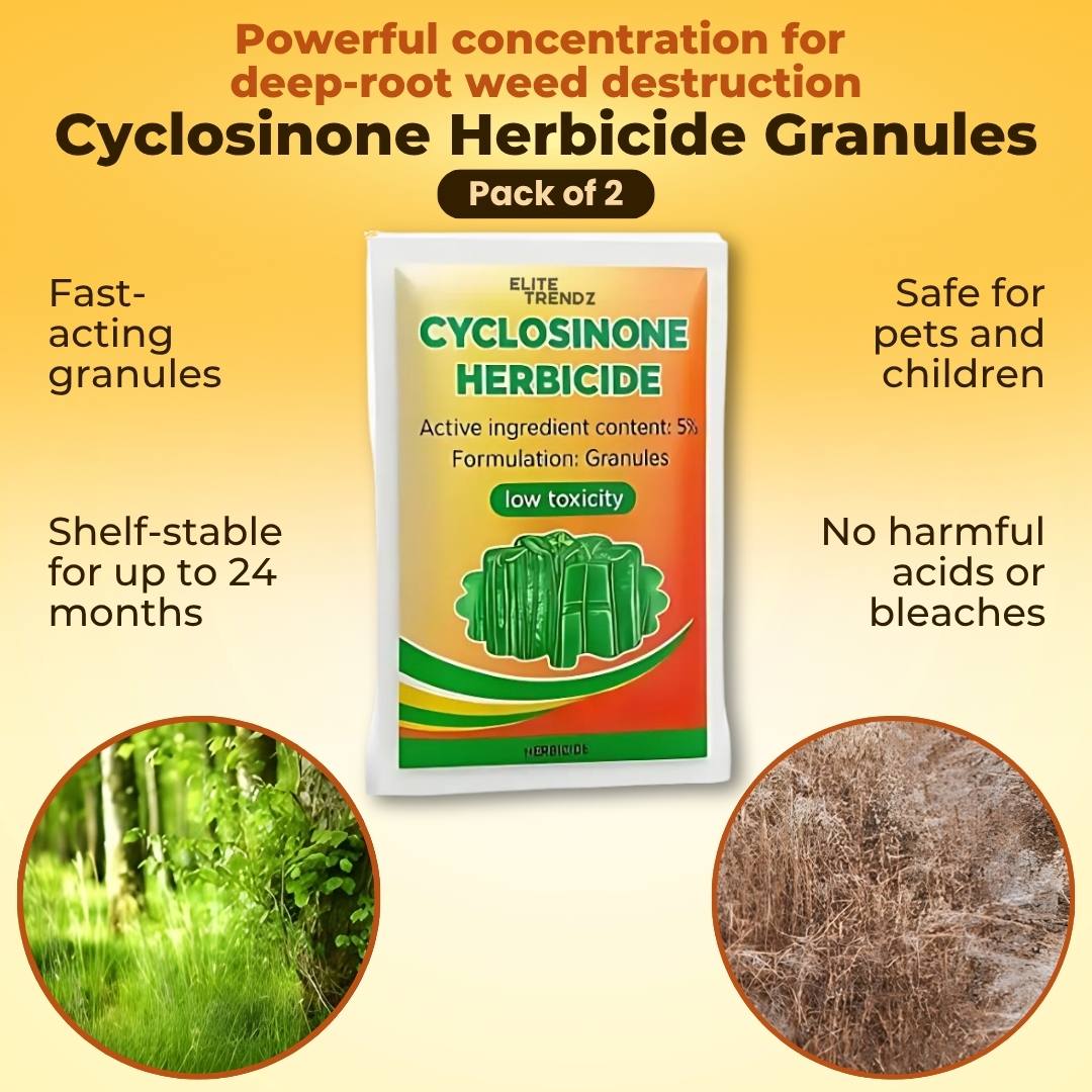 Cyclosinone Herbicide Granules - Pack of 2 (500gms)- Certified & Tested ✅