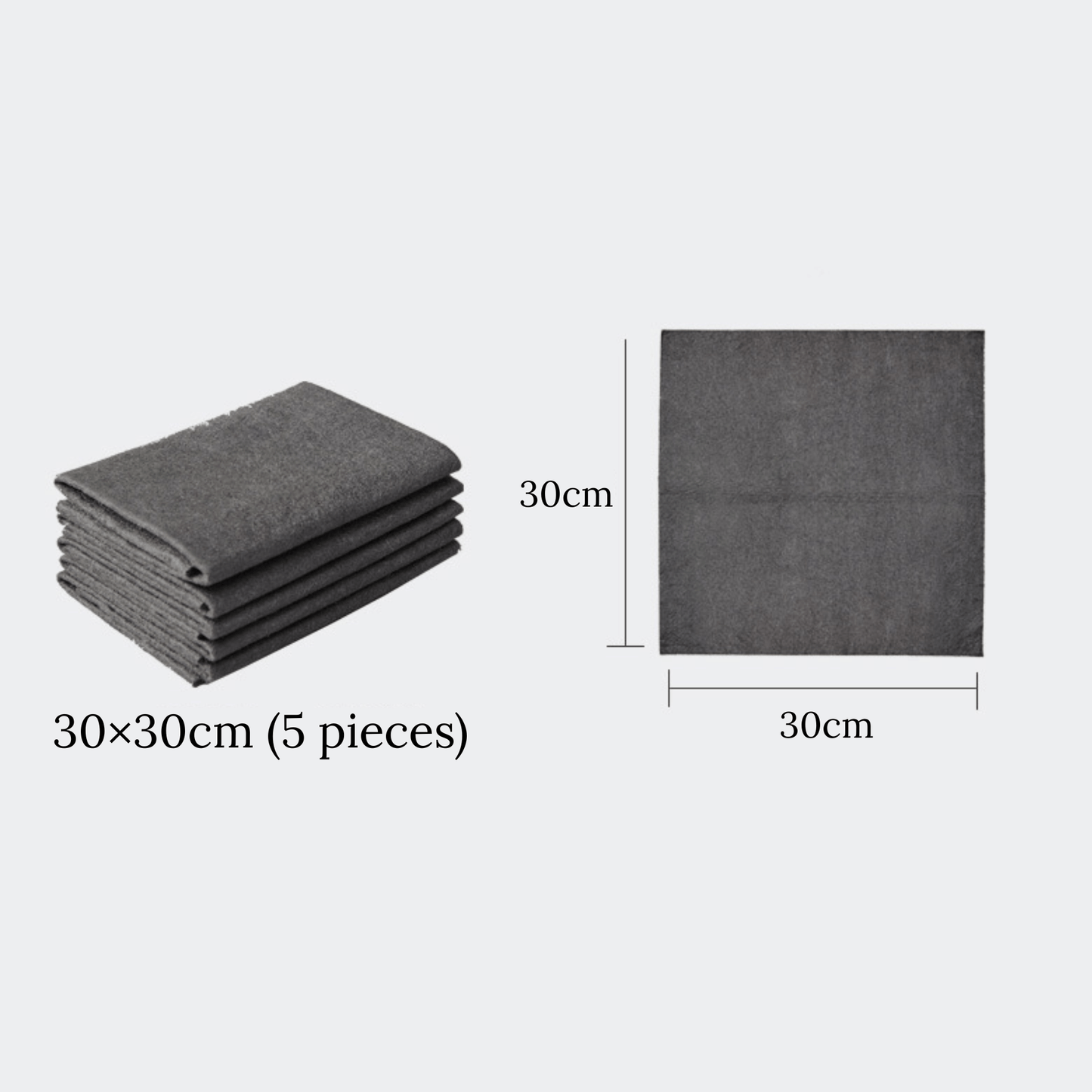 Multipurpose Reusable Lint-free Microfiber Cleaning Cloth