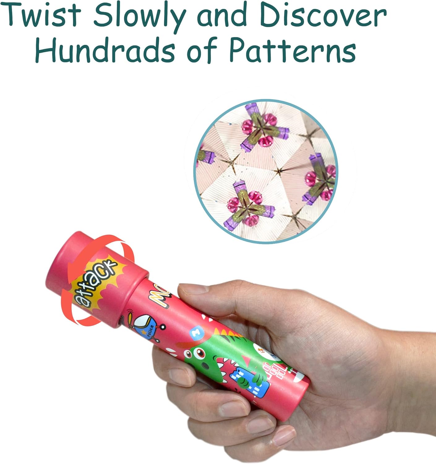 Magical Kaleidoscope Toy for Kids | Educational Visual Learning Fun (Buy 1 Get 1 FREE)